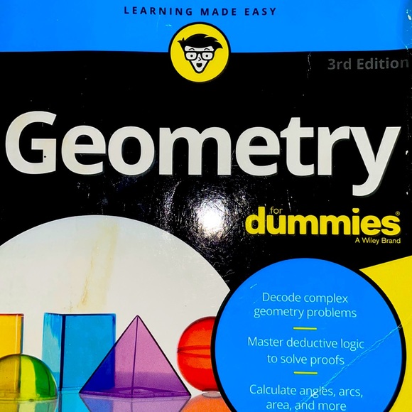Geometry Dummies Textbook - Picture 1 of 3